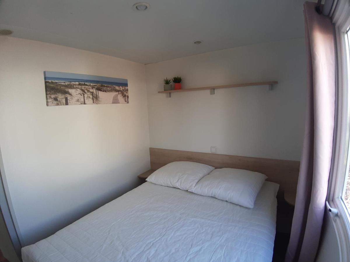 Mobil Home 4 6 Pers Climatise Camping Eurolac Aureilhan  المظهر الخارجي الصورة