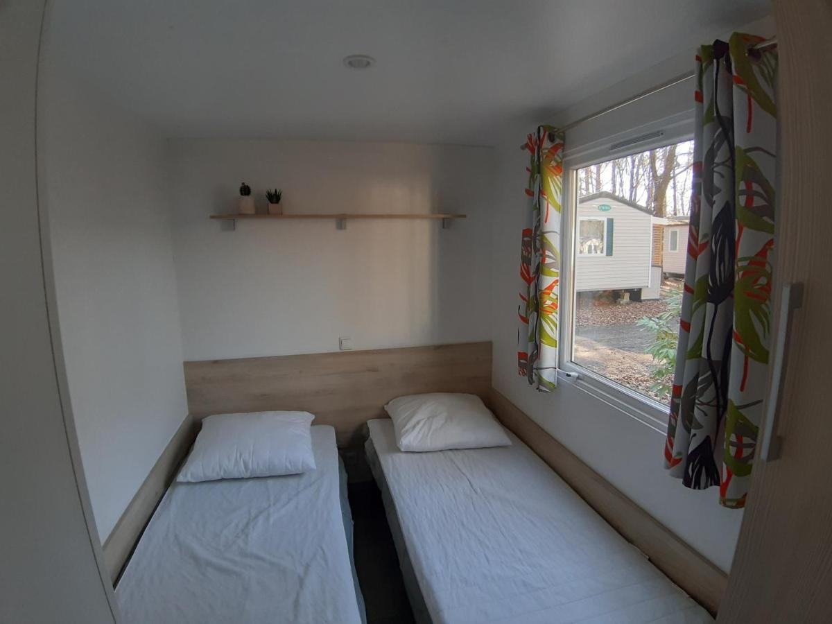 Mobil Home 4 6 Pers Climatise Camping Eurolac Aureilhan  المظهر الخارجي الصورة