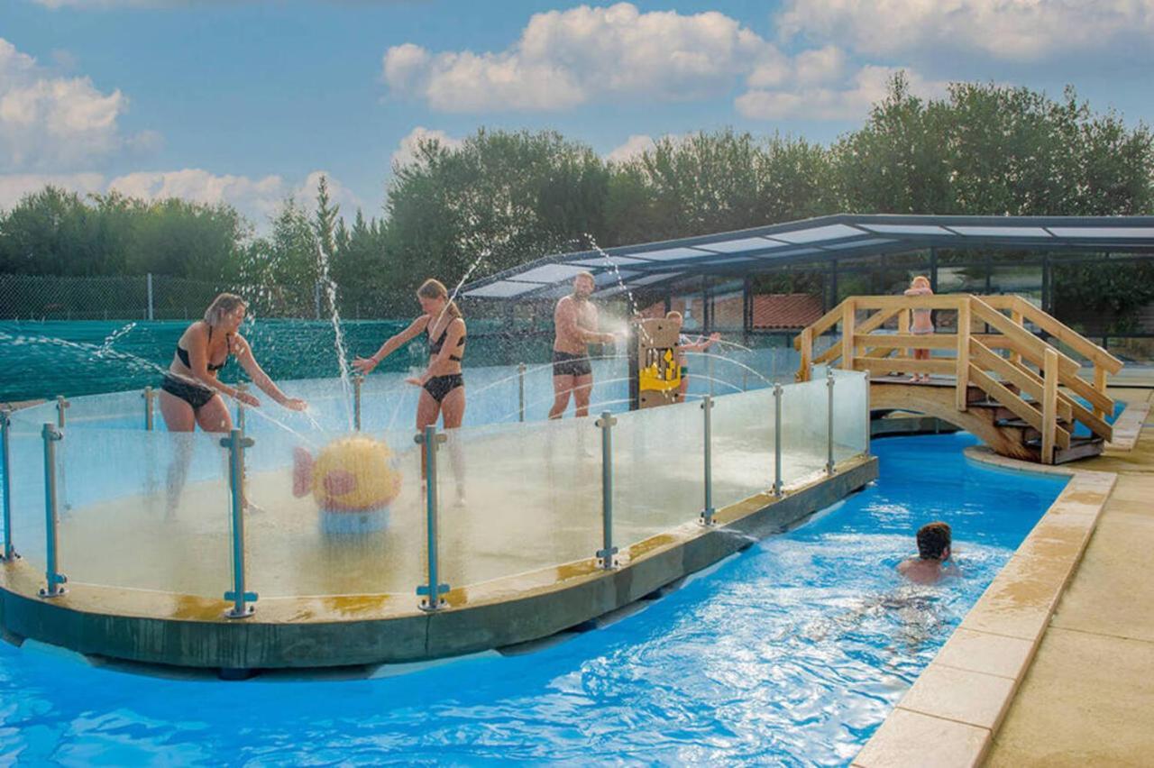 Mobil Home 4 6 Pers Climatise Camping Eurolac Aureilhan  المظهر الخارجي الصورة
